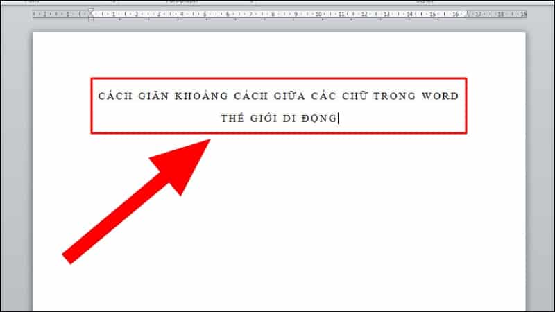 cách chỉnh khoảng cách dòng trong word 