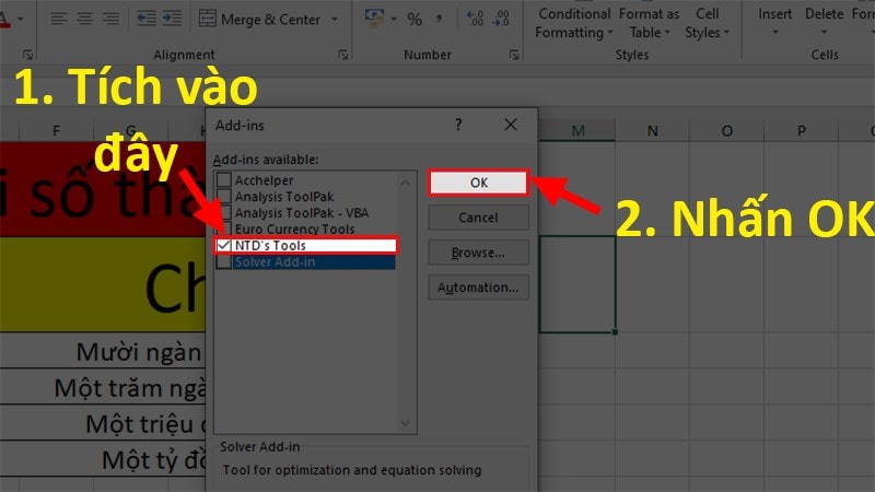 cách đổi số thành chữ trong excel