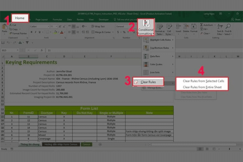 cách làm giảm dung lượng trong file Excel 