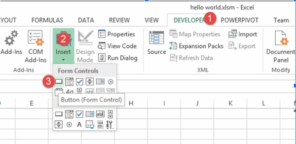 Cách lập trình VBA trong excel