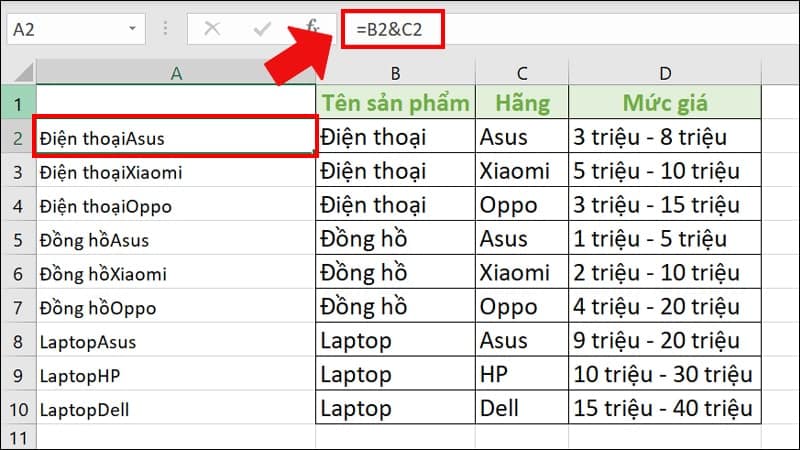 cách sử dụng hàm vlookup