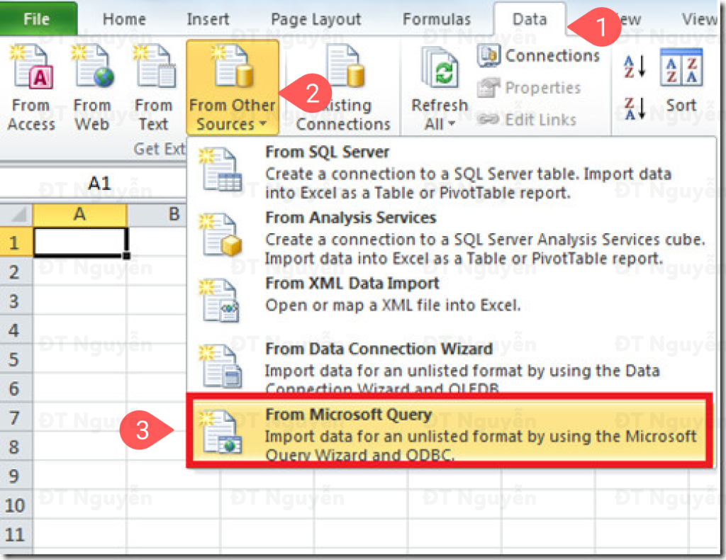 cách tạo pivottable từ nhiều sheet trong Excel