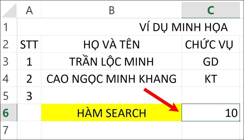 cách tìm kiếm trong Excel