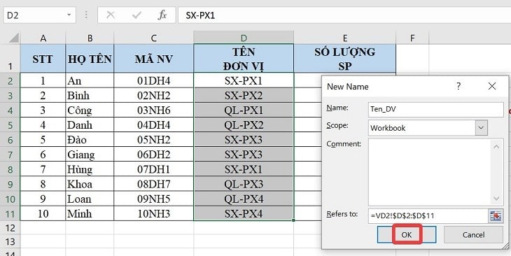 Cách Đếm Số Lượng Trong Excel