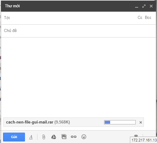 Cách Gửi Folder Qua Gmail