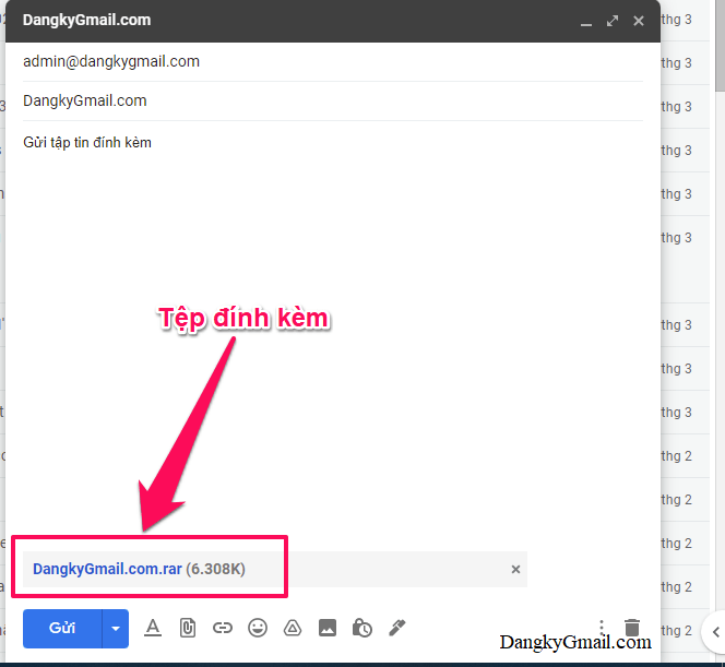 Cách Gửi Folder Qua Gmail