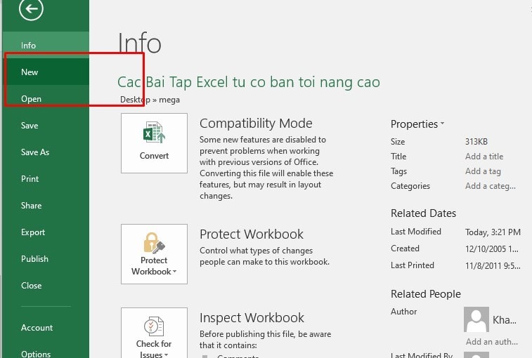 Cách Làm Lịch Trong Excel