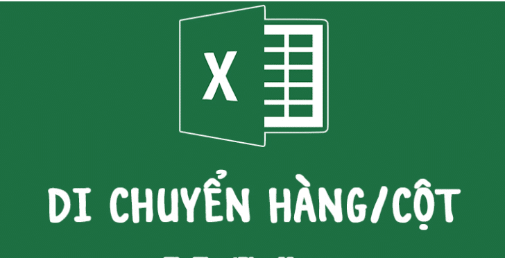 Di Chuyển Dòng Trong Excel