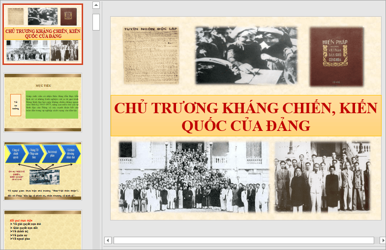 Mẫu Slide Powerpoint Lịch Sử Việt Nam