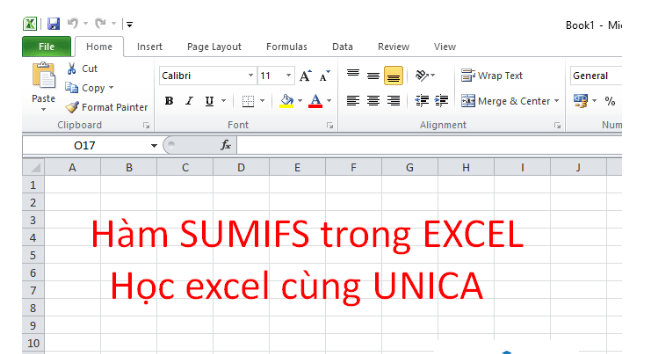 Sử Dụng Hàm Sumif Nhiều Sheet Trong Excel