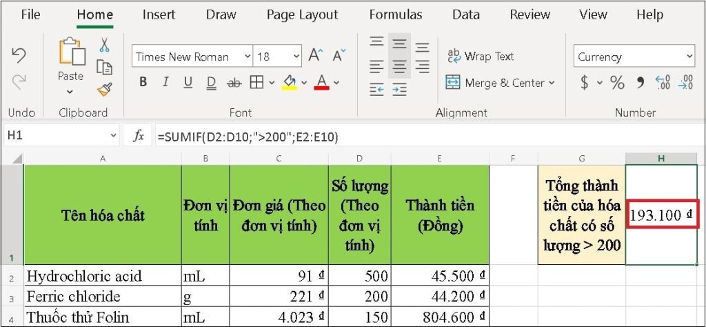 Sử Dụng Hàm Sumif Nhiều Sheet Trong Excel