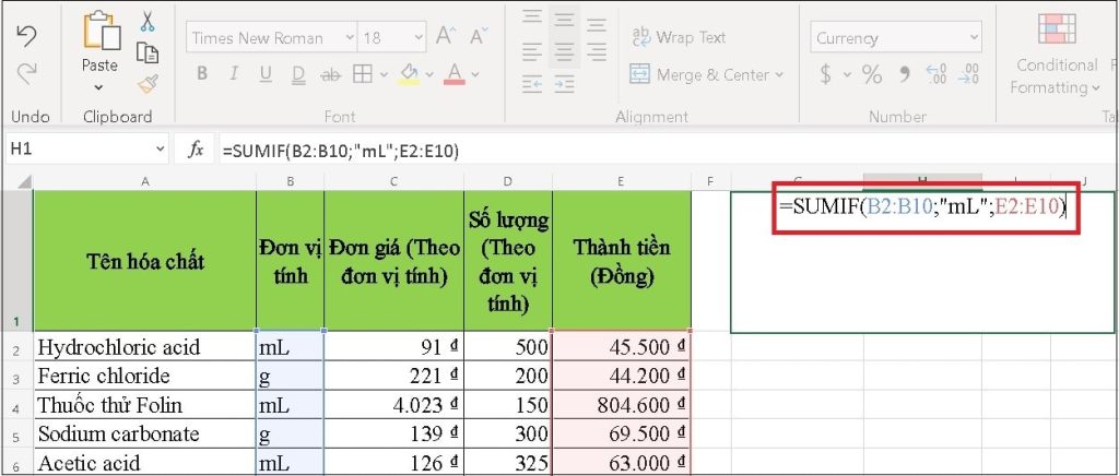 Sử Dụng Hàm Sumif Nhiều Sheet Trong Excel