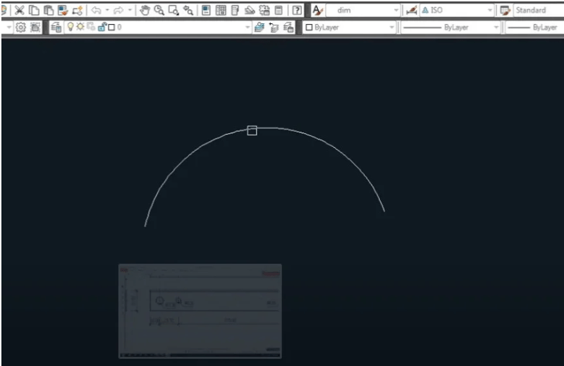 Sử Dụng Lệnh Đo Đường Kính Trong Cad