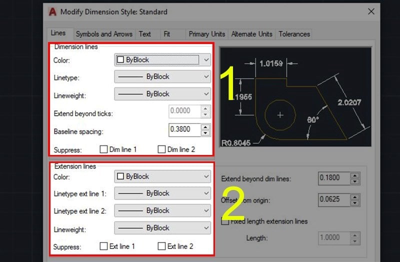 Sử Dụng Lệnh Đo Đường Kính Trong Cad