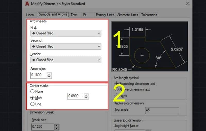 Sử Dụng Lệnh Đo Đường Kính Trong Cad