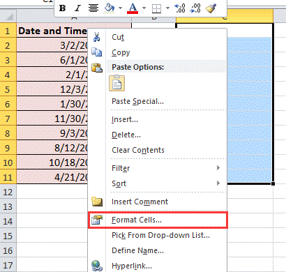 Tách Ngày Giờ Trong Excel